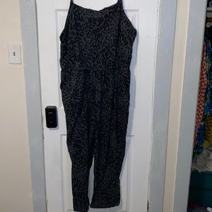 Old Navy Cheetah Print Jumpsuit